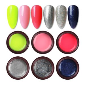 Gel UV LED Solid Nail Polish Cream Nails Polish UV Gel Painted