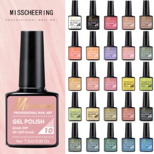 Misscheering Nail polish gel, light therapy gel, nail polish, nail art gel, nail salon special set